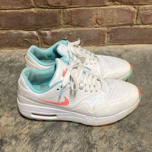 Nike Air Max 1g Golf Hot Punch Sneaker Size 7 - Picture 2 of 9